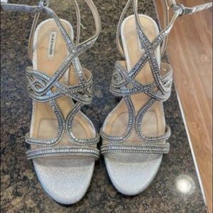 Alex Marie Silver Heels